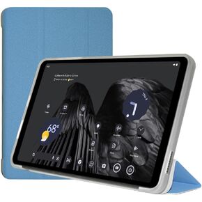 Case for ALLDOCUBE iPlay60 Mini Pro/ALLDOCUBE iPlay60 Mini Turbo Tablet 8.4 Inch, Ultra Slim PU Leather Protective Cover Case with Auto Wake/Sleep Trifold Stand Soft TPU Shell, Gray