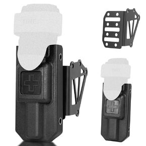 Universal Tactical Tourniquet Holster Adapter with Tourniquet Holder, Extended QLS Extension Tactical Duty Adapter Holster, Tourniquet Holder for Gun Holster