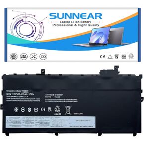 11.52V 01AV430 SB10K97587 Battery for ThinkPad X1 Carbon 5th Gen 2017 6th Gen 2018 Series 01AV431 SB10K97588 01AV494 SB10K97586 01AV429 SB10K97586