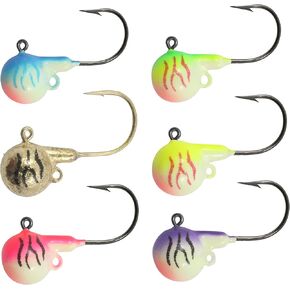 Jig -Fire -Ball Jig - 1/2oz - 6/Card - متنوع