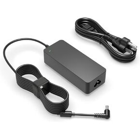 90W شاحن AC مناسب لـ LG-Monitor 27 32 34 بوصة 32GN650-B/GP850-B/GN63T/27GP83B 27GP850/GP83B-B/UK580-B 29WP50S 32GK60W/UP50S/UP50S-B/GN63T-B 34GP63A-B/WP65C-B STB-BS BP65C-B Stb-Bst