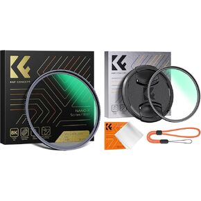 67mm Black Mist 1/4 Filter +UV Filter, MCUV Lens Protection & Black Mist 1/4 Effect Filters Kit