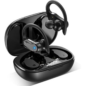 Wireless Earbuds, Language Translation Earbuds, 3-in-1 AI Real Time Translator, Compatible with iOS & Android, Ideal for Travel, Work & Study-Black