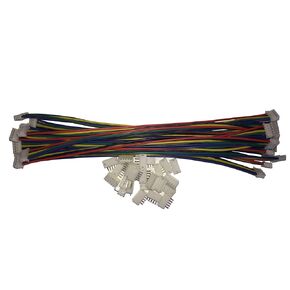 12 Sets JST ZH 1.5MM 5 Pin Female & Female Double Connector with Flat Cable 150MM PIN 1 to PIN 1
