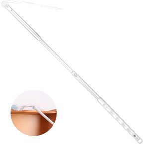 Extender Duster Mop Handle Compatible with Duster Refill,Replacement Duster Handles,Extended Handle,Adjustable Length Handles only (1, Blue)