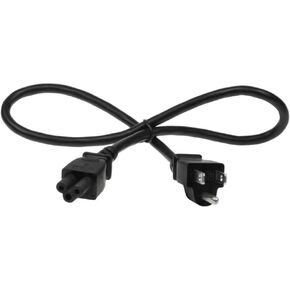 3ft 18 AWG 3 Prong Universal Power Cord (NEMA 5-15P to IEC320 C5)