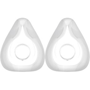 2 Pack Replacement F20 Large Cushion Compatible with ResMed AirFit F20 Cushion, Full Face CPAP Mask Cushion Replacement, Covers Nose and Mouth (2)