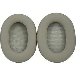 Elite 85h Replacement Ear Pads Cushions with Memory Foam Ear Cups Cover for Jabra Elite 85h Wireless Over-Ear Noise Cancelling Bluetooth Headphones-Beige