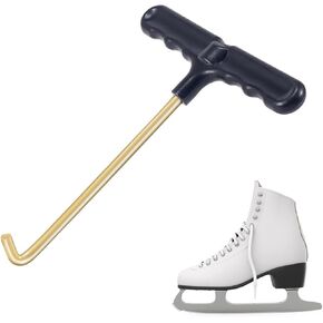 Portable & Durable Stainless Steel Shoe Lace Tightener Tool - Perfect for Ice Skates, Figure Skates, Hockey Shoes, and More!