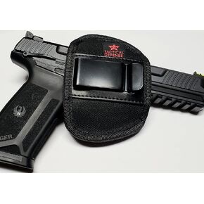 IWB Universal Optic Gun Holster fits G19 P80 G3 G2C g17 g43x hellcat g19x mp 2.0 R 57 fn57 s&w fn 509 545 510 502 sar9 canik p320 iwi cz p10 pdp psa size small