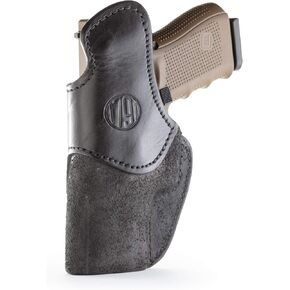 1791 GUNLEATHER Glock 19 Holster- Rigid IWB Leather Gun Holster - Right Handed - Glock 17, 19, 22, 23, 25, 26, 27, 29, S&W MP40 MP9 Shield, Sig P225, Springfield XD9 XD40, Ruger SR9 SR9c SR40