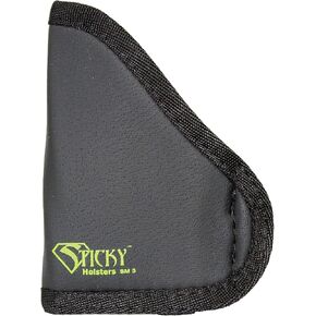 Sticky Holsters Concealment Holster for Men and Women - SM-5MOD - Fits Glock 42, Sig Sauer 938, Kimber Micro, and Similar with Front Mounted Laser - for Left and Right-Hand Draw; IWB and Pocket Carry