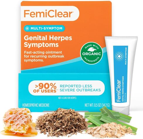 FemiClear for Itching & Tingling - Effective Intimate Relief - Formulated with All-Natural and Organic Ingredients - 0.5 Ounce Tube in Kuwait