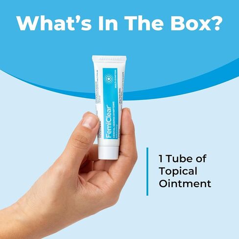 FemiClear for Itching & Tingling - Effective Intimate Relief - Formulated with All-Natural and Organic Ingredients - 0.5 Ounce Tube in Kuwait
