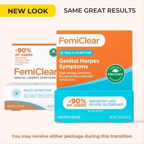 FemiClear for Itching & Tingling - Effective Intimate Relief - Formulated with All-Natural and Organic Ingredients - 0.5 Ounce Tube in Kuwait