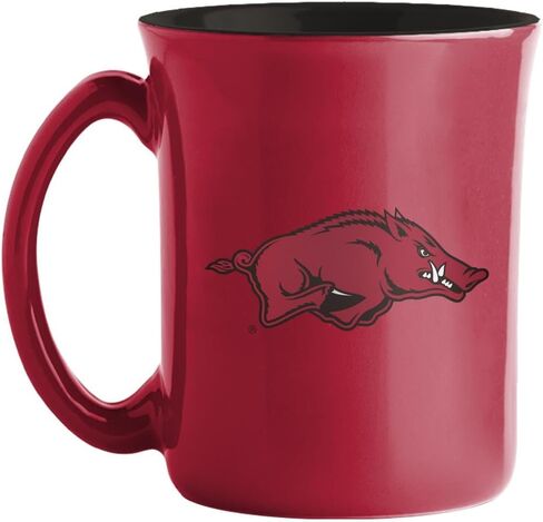 logobrands NCAA Large 15oz Two Toned Cafe Mug with Inner Color (Virginia Tech Hokies) in Saudi Arabia
