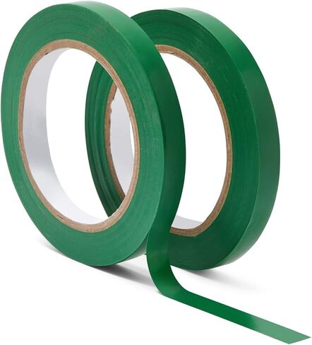 2 Rolls Vinyl Pinstripe Tape, 1/2-Inch x 36 Yards Gym Floor Tape for Marking Vehicles, Warehouse Grid Lines, Construction Sites (0.16mm, Dark Blue) in Kuwait