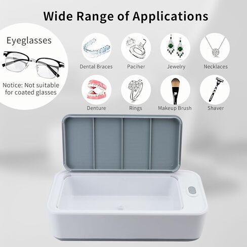 Used for Cleaning Glasses, Jewelry, denturesLifeArt Ultrasonic Large Cleaner, Professional Portable Cleaning Machine in Kuwait