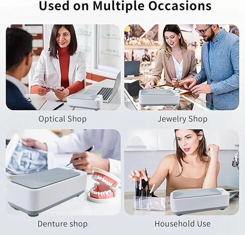 Used for Cleaning Glasses, Jewelry, denturesLifeArt Ultrasonic Large Cleaner, Professional Portable Cleaning Machine in Kuwait