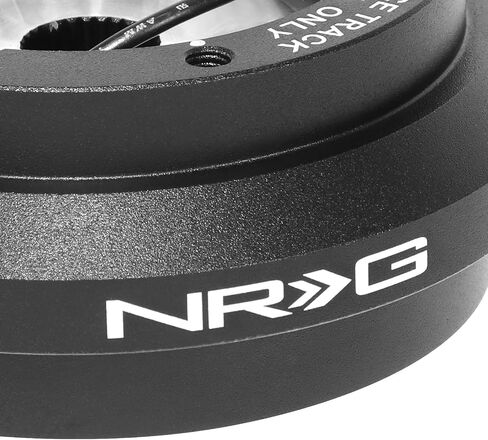 NRG Innovations SRK-RL190H-BK محول محور قصير لعجلة القيادة متوافق مع 86-91 CRX Civic / 86-90، أسود in Saudi Arabia