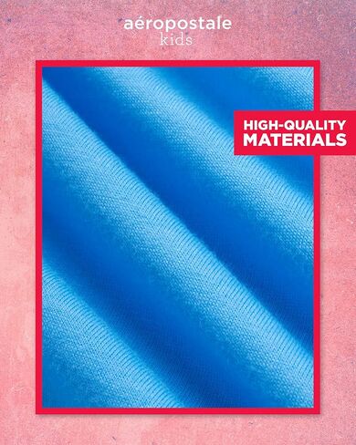 AEROPOSTALE Girls Pants Set - 2 Piece Short Sleeve Graphic Tee Tops and Soft Fleece Cargo Sweatpants Kids Clothing Set (7-16) in Kuwait