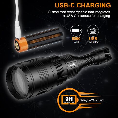 UC90 New 4-Color-in-1 (Red, White, Green,Blue) Circular Spotlight Hunting Light Predator Flashlight kit（Adjustable Light spot Clarity） in Saudi Arabia