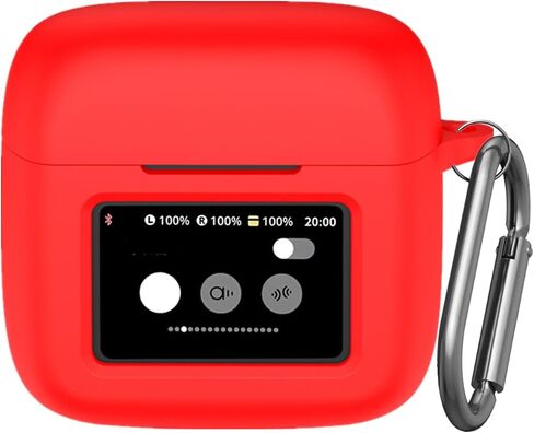 CASE متوافق مع JBL TOUR PRO 3 ، SONOW SILICONE SILURCHPROOCHPOCTING COVERTING (Black) in Kuwait