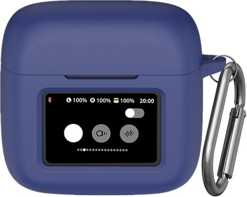 CASE متوافق مع JBL TOUR PRO 3 ، SONOW SILICONE SILURCHPROOCHPOCTING COVERTING (Black) in Kuwait