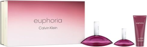 Calvin Klein Euphoria Eau de Parfum – Chypre Women's Perfume – With Notes of Pomegranate, Black Orchid, Lotus Blossom & Mahogany Wood – Luxury Perfumes for Women – Long Lasting Fragrance in Kuwait