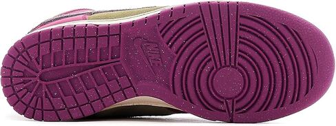 حذاء Nike Dunk High للنساء، أسود/أبيض ذرة فارسيتي، 38 EU، أسود فارسيتي كورن أبيض، 7 نساء in Kuwait