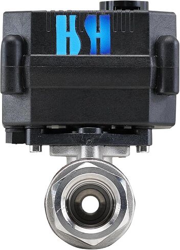 3/8 inch DN10 NPT 2 Way 12VDC 24VAC/DC Stainless Steel 304 Normally Closed Electrical Position Feedback On/Off Motorized Ball Valve in Kuwait