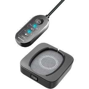 meatanty 100% Undetectable USB Mouse Jiggler with Timer and Physical Mouse Mover Moves Mouse Randomly, Automatic Mouse Mover with ON/Off Button and Display, Driver-Free, Plug-and-Play Keeps PC Awake