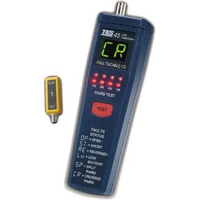TES 45A CAT-5 Lan Cable Tester