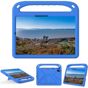 Tablet Case with Built-in Handle and Kickstand Kids Friendly Shockproof Cover Lightweight Compatible with Google Pixel 11 inch Green