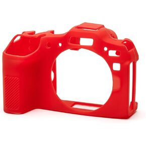 easyCover - Silicone Camera case - Protection for Your Camera Canon R8 - Red