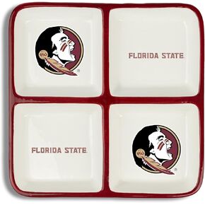 The Memory Company | Licensed NCAA 4-Section Ceramic Plate in Kuwait