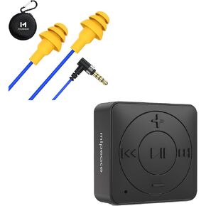 MIPEACE Work Earbuds Headphones with a Aux Bluetooth Audio Adapter Receiver for Wired Headphones, Speaker, Car, Home Stereo