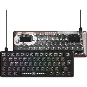 Pulsar Gaming Gears - PCMK Gaming Mechanical Keyboard TKL ISO Hot Swappable 80% 88 Keys (60 Percent, Black)