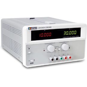 DC Power Supply Variable 30V 20A, Single Channel Linear Bench DC Power Supply High Precision with Voltage Compensation, Adjustable Power Supply with 3 Interface USB/RS232/RS485(MPS-3020H-1C)