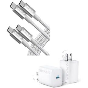 Anker New Nylon Cable 2 Pack 312 Charger 2 Pack