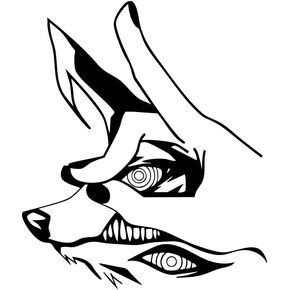 Chainsaw Man AKI Kon Symbol Vinyl Decal Sticker Art Decor for Room, Car, Laptop, Computer, Desk
