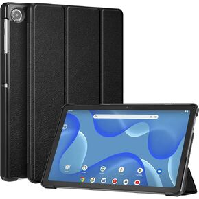 Fintie Case for Onn 10.4 Tablet Pro - Trifold Lightweight Premium Vegan Leather Hard Shell Stand Cover with Multi-Angle Viewing for ONN Pro 10.4'' Android Tablet, Black