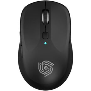 MKE 410 Wireless Computer Mouse- Small Compact Mouse with 2.4G, Adjustable DPI, Lighweight, Battery-Operated (Battery is not Included), Black