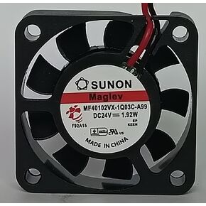 New MF40102VX-1Q03C-A99 DC Fan MF40102VX-1Q03C-A99 24V 1.92W 40×40×10mm Cooling Fan