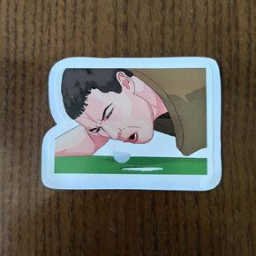 (Pack of 3) Shooter McGavin Happy Gilmore Go Home Ball Sticker 3 inch
