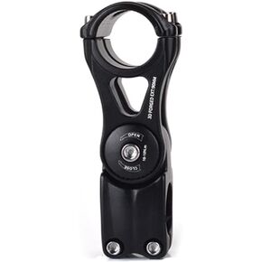 bicycle handlebar stem, ± 85 ° adjustable bicycle stem 31.8 mm bicycle ahead riser handlebar stem 90 mm 110 mm 145 mm bicycle handlebar for bicycle BMX MTB road bike 31.8 mm*90mm