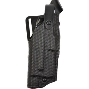 Safariland 6360 ALS/SLS Mid-Ride, Level 3 Retention Duty Holster, Sig Sauer P226R, w/Sure Fire X200 Light, Mid-Ride, STX Basketweave Black, Right Hand
