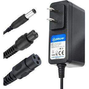 T POWER 24V Charger for Razor E100 E200 E200S E300 E325 E125 E225 E500S E225S E325S & Go Kart X-Treme X-250 X-50 Freedom 644, 942, 943 Electric Scooter Ac Dc Adapter Power Supply