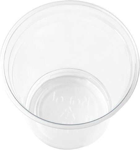 Karat [1,000 ct] 16oz Plastic Cups, Clear Disposable Cold Cup For Iced Coffee, Smoothies, and More, 98mm (C-KC16) in Kuwait