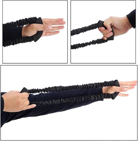 SOPOGER الرماية القوس المدرب المطاط تمتد العصابات 25-45 رطل رسم جهاز تدريب القوة يساعد على إطلاق المدرب التمارين تجريب معدات ممارسة المقاومة لملحقات القوس الرماية in Kuwait